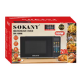 Микровълнова Фурна SOKANY 20L  1100W  Тъч контрол, Въртяща чиния